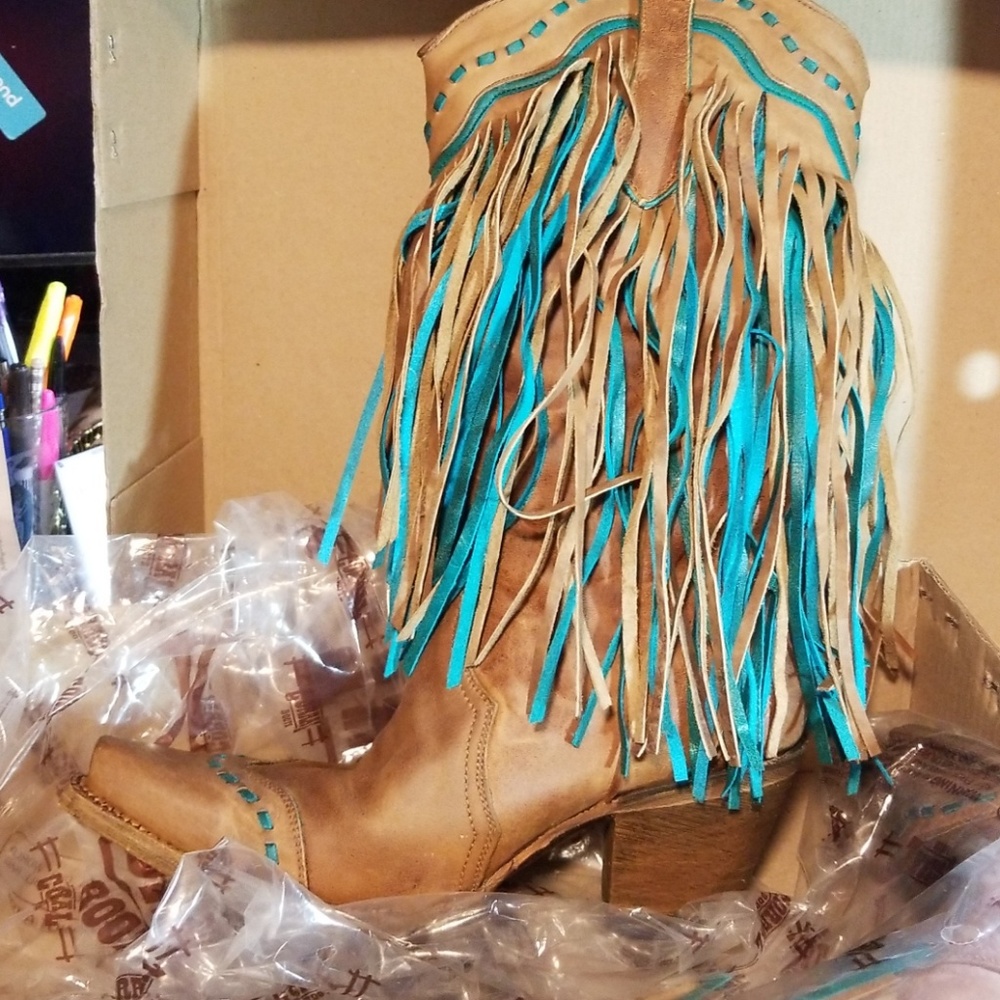 Corral Vintage Fringed boots